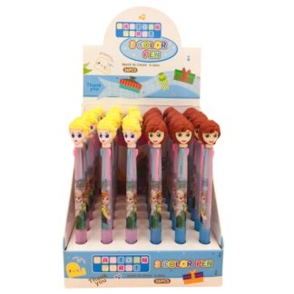 Ручка кулькова /8063-FR/ "Frozen об'ємн." 3-х кол. (36)