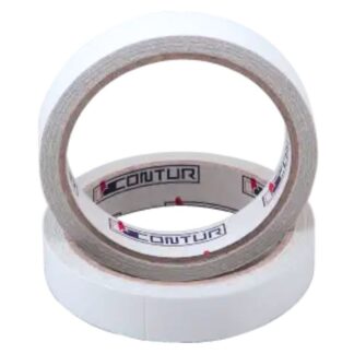 Скотч двосторонній "Contur" 18мм*9м (80мкм) 9-18СД прозорий (6/96)