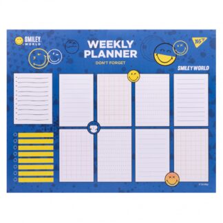 Планінг 34,5*27см "Yes" /252407/ річний "Smiley World United", 52 арк. (1/30)