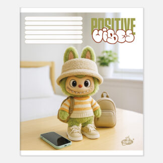 Зошит уч. "Бріск" 12арк.== /ТВ-107/ №2647 Лабубу Labubu Зi стилем у серцi (25/500)