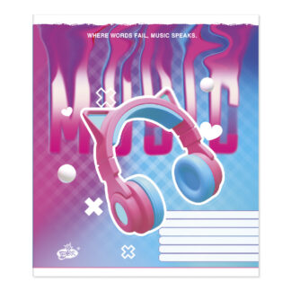 Зошит уч. "Бріск" 96арк.# /ТВ-88/ №2211 "Нейтральний Мiкс №1" газетний папір 45 г/м2 (10/120)