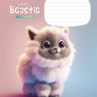 Зошит уч. "Школярик" 12арк.# /3248K/ "Little beasties" ВД-лак (дівчинка) (30/300)
