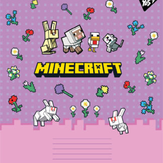 Зошит уч. "YES" 12арк.== /767591/ "Minecraft Spring" (25/500)