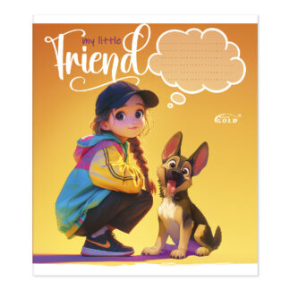 Зошит уч. "Gold Brisk" 24арк.# /ТВ-49/ №3522 "Разом веселiше", 60г/м2, УФ-лак (20/400)