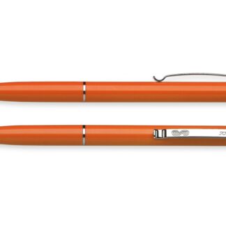 Ручка автомат "SCHNEIDER" /K15/S3080 пише синім, корпус ПОМАРАНЧЕВИЙ (10)