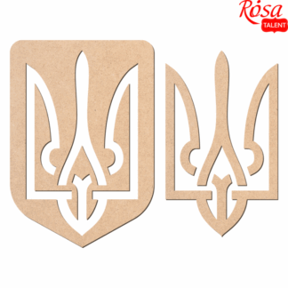 Заготовка "Rosa Talent" /240824/371/ „Тризуб“1 МДФ, 20х30см