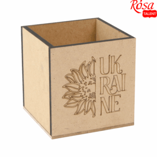 Стакан "Rosa Talent" /240801/979/ „Ukraine“ МДФ, 10х10х10см