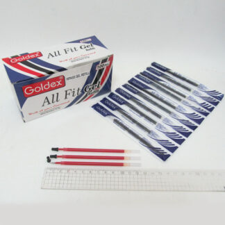 Стрижень гелевий "Goldex" "Hi-Pass" 0,6мм, ЧЕРВОНИЙ (100/6000)