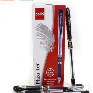 Ручка кулькова/масляна  CELLO "Maxriter" 0,7мм, ЧОРНА (12/120/1200)