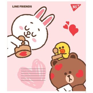 Зошит уч. "YES" 12арк.== /766545/ "Line friends" (25/500)
