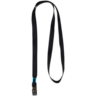 Шнур для беджа "Axent" /4532-01-A/ з металивим кліпом, чорний (20/100)