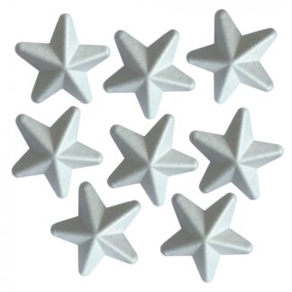 Заготовка з пінопласту "SANTI" /743176/ "Зірки" 8 шт./уп., 4 см (1/12/144)