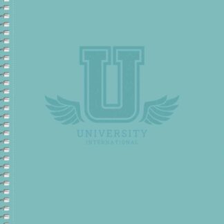 Блокнот В5/80арк. "Student" /B5-080-6525K/ Коледж-блок #, спіраль, білий блок,  70г/м2, картон, мат. ламінація (4/64)