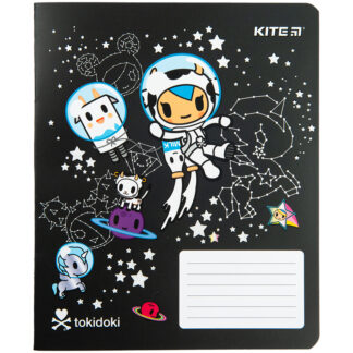 Зошит уч. "Kite" 18арк.== /TK23-237/ "Tokidoki" УФ лак + глітер (20/400)