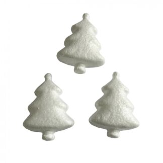 Заготовка з пінопласту "SANTI" /743166/ "Набір Ялинок" 3 шт./уп., 7,5 см, (1/12/144)