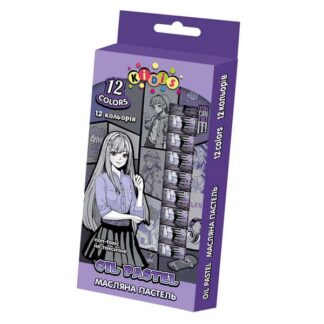 Пастель олійна 12кол "Kidis" /9158/ Anime
