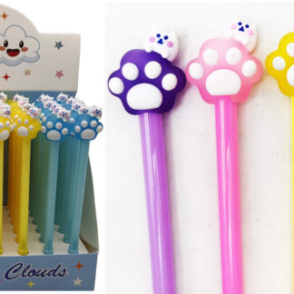 Ручка кулькова /21-C/ "Котик-Лапка" (48)