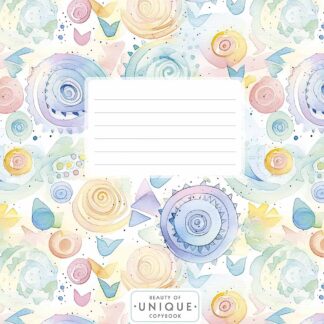 Зошит уч. "Школярик" 24арк.== /3372L/ "Unique" ВД-лак (дівчинка) (25/200)