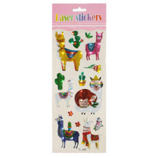 Наліпки лазерні "WB" /SD-C017/ плоскі, ПВХ "Лама" 10 * 28см (20)