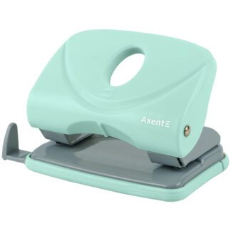 Діркопробивач 20 арк. "Axent" /3820-18-A/ Welle-2 з пласт.верх, Pastelini, м'ятний (1/12/96)