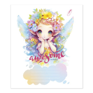 Зошит уч. "Пір'ячко" 12арк.# /ТВ-307/  №0157 "Кольоровий малюнок" офсетний папір 50-53 г/м2 (25/600)