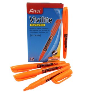 Маркер текстовий "Beifa" /HY100200-OR/ помаранчеивй, скошений кінчик (12/144)