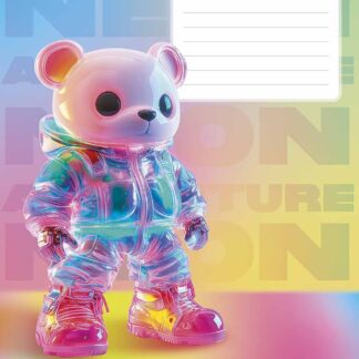 Зошит уч. "Star" 12арк. == /3545L/  ВД-лак (дівчинка) (30/360)