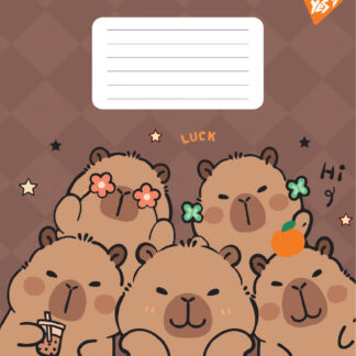 Зошит уч. "YES" 12арк.// /767800/ "Капібара Capy Tay" (25/500)