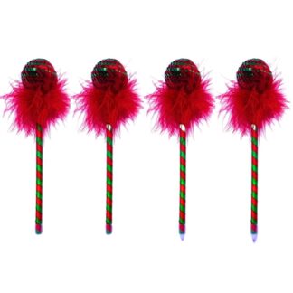 Ручка кулькова /142-13/ "НР кулька - пайєтки" синя мікс50 (12)