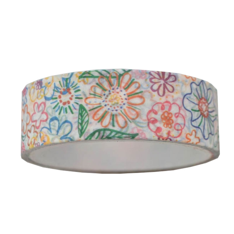 Скотч декоративний "SANTI" /740584/ паперовий "Дитячі фантазії" 1,5см*5м (1/50)