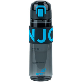 Пляшка для води "Kite" /K25-1233-2/ 680 мл, чорно-блакитна (1/60)