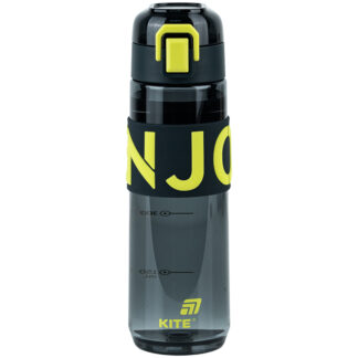 Пляшка для води "Kite" /K25-1233-1/ 680 мл, чорно-жовта (1/60)