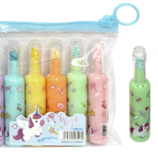 Маркер текстовий "WB" /DL-2033(2023)/ "Єдиноріг" 6 шт./уп (1/24/288)