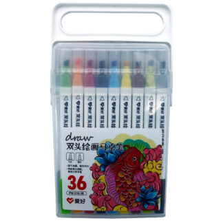 Скетч Маркер двосторонній "AIHAO" /AH516-36/ квадрат. 36шт/набір  (1/10/40)