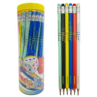 Олівець ч/г "Acmeliae" /43100/ HB з гумкою (48/1152)