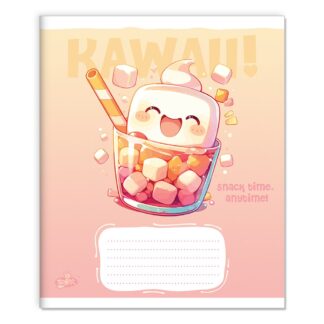 Зошит уч. "Бріск" 12арк.== /ТВ-107/ №2550 Кавайнi смаколики (25/500)