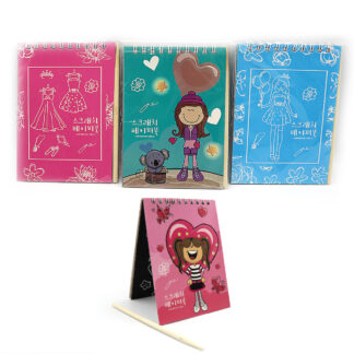 Блокнот для гравюр 10*14/10арк "JO" /20-8803-WH/  "Kids", спіраль (1/12)