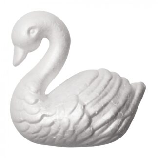 Заготовка з пінопласту "SANTI" /743087/ "Лебідь" 1 шт./уп., 13 см (1/12)