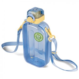 Пляшка для води "YES" /708196/ "Fusion" 750 мл, жовто-блакитна (1/10/60)