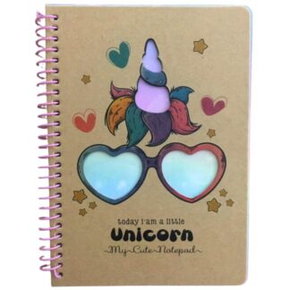 Блокнот В6/80 "Bourgeois" /N9613/ Тв.обкл., мат.лам. крафт, спіраль, вн.блок 60г, # (1/60)