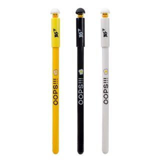 Ручка гелева "Yes" /411948/ "Funny Chick" 0,5мм, синя  (48)