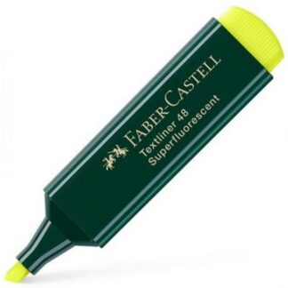Маркер "Faber-Castell" /154807/ TEXTLINER жовтий, зел. корпус (10)