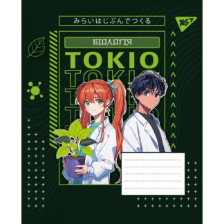 Зошит уч. "YES" 48арк.# /767444/ "ПРЕДМЕТКА - БІОЛОГІЯ (Anime) виб.гібрид.лак (5/200)