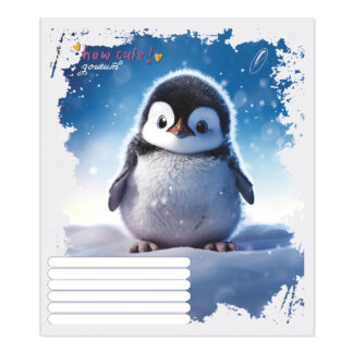 Зошит уч. "Пір'ячко" 12арк.== /ТВ-307/  №0025 "Малеча" офсетний папір 50-53 г/м2 (25/600)