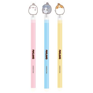 Ручка гелева "пиши-стирай" "Kite" /ML25-352/ Molang, синя (36/1296)