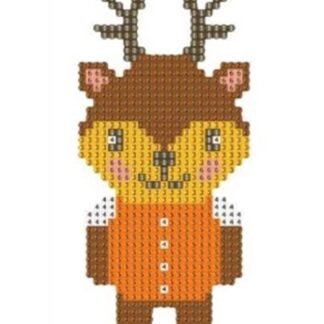 Набір для творчості зі стразами (наліпка) "Go to art" /189168/ "Олень" 9*15 см (1/5)