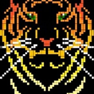 Набір для творчості зі стразами (наліпка) "Go to art" /189346/ "Тигр" 19*14 см (1/5)