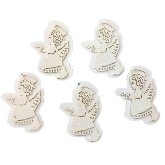 Набір заготовок "Діамантові ручки" /123091/ "Янголятко",7 см, фоаміран,  20 шт в упак