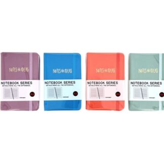 Блокнот 14*21см/80арк "JO" /5803-10/ на гумці == "Notes ideas", мікс (1/16)