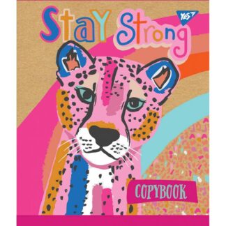 Зошит уч. "YES" 18арк.== /765093/ "Rainbow animal" крафт, білила (10/200)